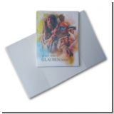 Klarsichthlle fr grosse Softcover - Bcher bis ca. 20 mm