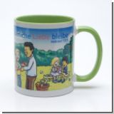 Tasse mit Jahrestext